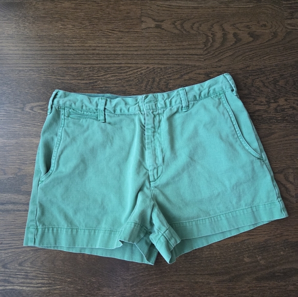 Polo Ralph Lauren Women's Green Shorts Sz.12 - Picture 1 of 9